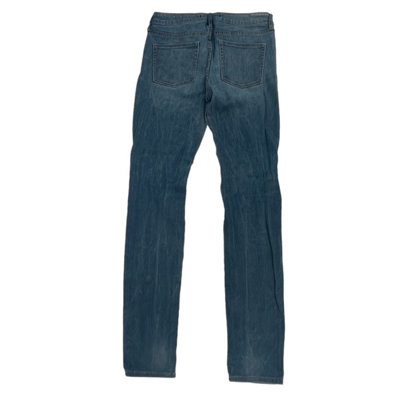 Bullhead Black Distressed Blue Denim Jeggings Size 7 Women’s - Picture 3 of 6